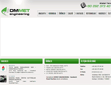 Tablet Screenshot of dmmet.com